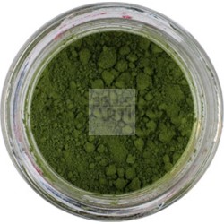 PIGMENTO IN POLVERE PER ARTISTI OSSIDO CROMO VERDE PURO #7012-O BARATTOLO DA 100 ml.