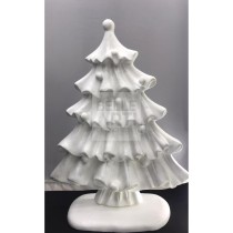 ALBERO DI NATALE CON BASE IN POLISTIROLO H.50 CM