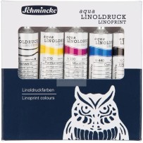 SET COLLEGE INCHIOSTRO PER STAMPA LINEOGRAFICA 5 COLORI DA 20ML