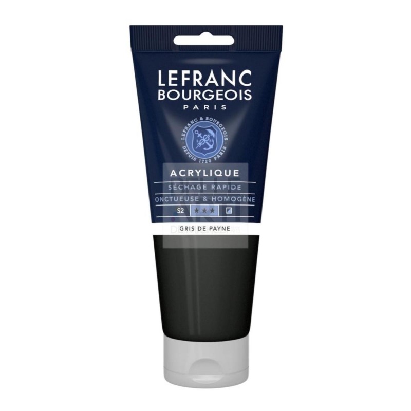 COLORE ACRILICO L&B FINE 200ML 261 GRIGIO DI PAYNE