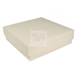 SCATOLA IN CARTONE 30X30 CM AVORIO