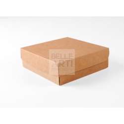 SCATOLA IN CARTONE 20X20 CM AVANA