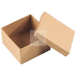SCATOLA IN CARTONE 7X7 CM ECRU'