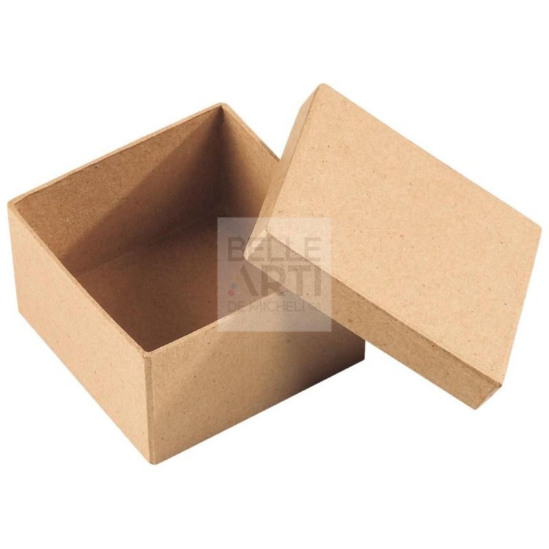 SCATOLA IN CARTONE 7X7 CM ECRU'