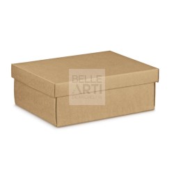 SCATOLA IN CARTONE RETTANGOLARE 22X13 CM ECRU'