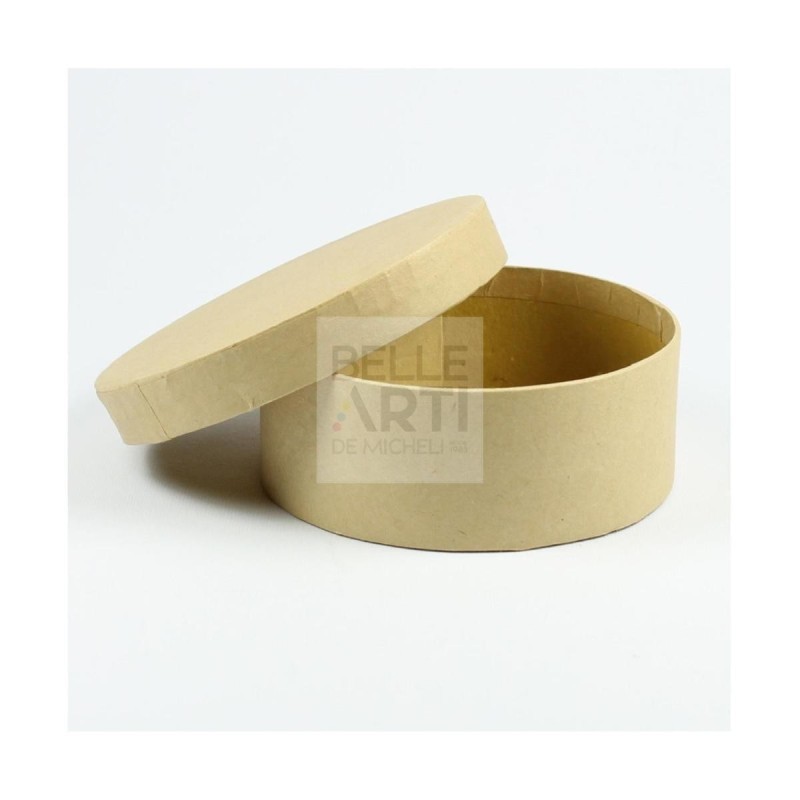 SCATOLA IN CARTONE ROTONDA DIAM. 34 CM ECRU'