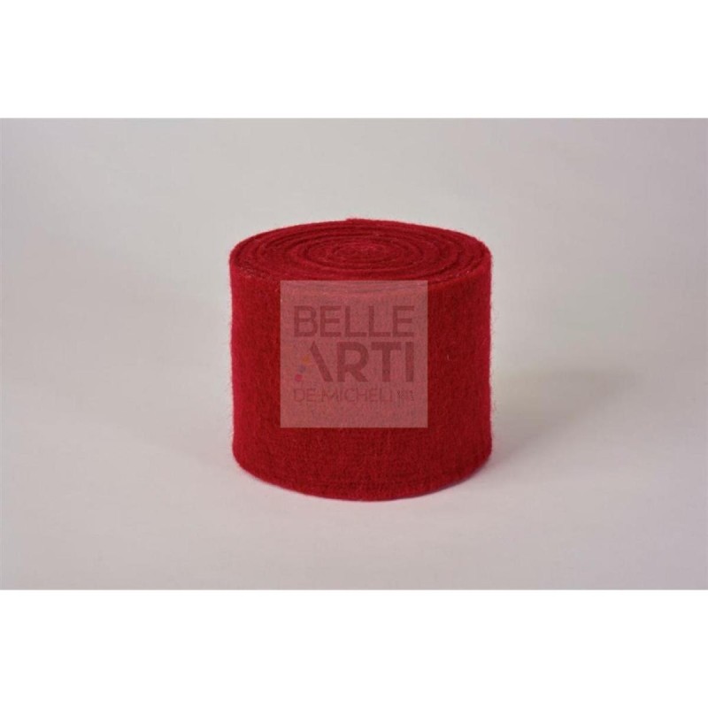 NASTRO FELTRO H. 15 CM ROSSO