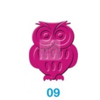 FUSTELLA CON EFFETTO RILIEVO 32 MM - GUFO