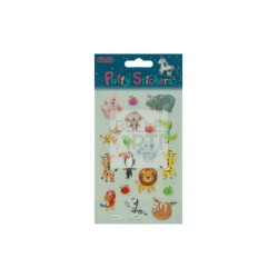 STICKERS ADESIVI PUFFY ANIMALI