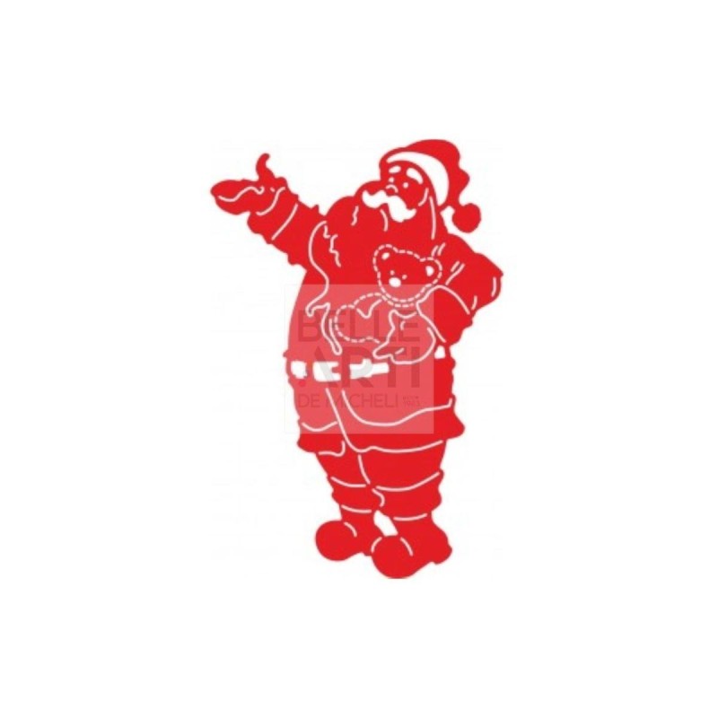 FUSTELLA SOTTILE BABBO NATALE