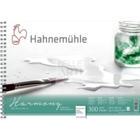 HARMONY-PAPIERBLOCK A3-GRÖSSE - 300 GR. SATINKÖRNUNG 12 FG. SPIRAL
