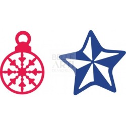 FUSTELLA SOTTILE " 2 SOGGETTI NATALE "