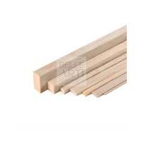 LISTELLO RETTANGOLARE BALSA MM 1000 SEZIONE 2X5 MM