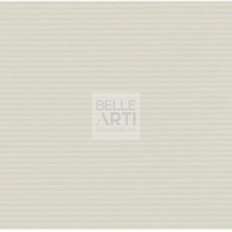 CARTONCINO ONDULATO CANNETE' CM. 70X100 - BIANCO