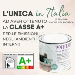 SMALTO " NOVECENTO PAINT " SMALTO GESSOSO 0.50 LT. GRIGIO FUMO