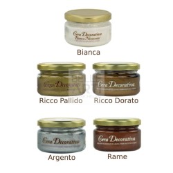 CERA DECORATIVA PER EFFETTI PATINATI 200 ML - ANTICANTE NOCE SCURO
