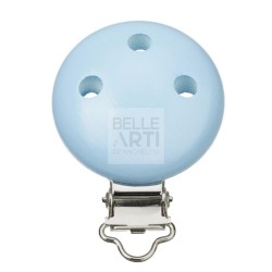 CLIP PER CATENA DI CIUCCIO 37X11.5 MM CELESTE