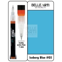 PENNARELLO POINTER 01 APP A PUNTA TONDA BASE ACRILICA #05 ICERBERG BLUE