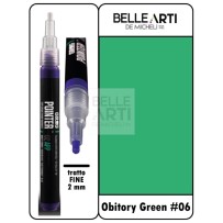 Pekare 02 Punta Punta Tonda Base Acrylic 06 Obitory Green