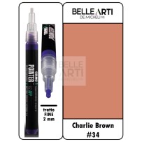 Pennarello Pointer 02 Round Punta App Base Acrylic Base 34 Charlie Brown