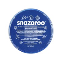 COLORE PER IL BODY ART, VISO, BELLY PAINTING  - FARD ACQUARELLABILE DA 18 ML 344 BLU REALE