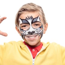 COLORE PER IL BODY ART, VISO, BELLY PAINTING  - FARD ACQUARELLABILE DA 18 ML 866 BURGUNDY