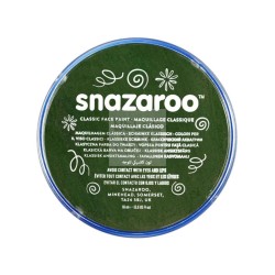 COLORE PER IL BODY ART, VISO, BELLY PAINTING  - FARD ACQUARELLABILE DA 18 ML 455 VERDE SCURO