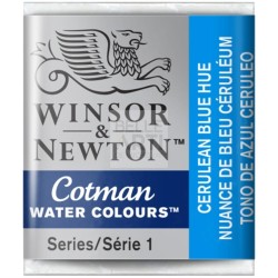 ACQUARELLO SERIE COTMAN 1/2 GODET 139 BLU CERULEO