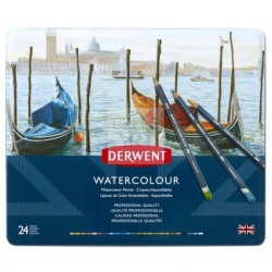 PASTELLI SERIE " WATERCOLOR " CONFEZIONE IN LATTA DA 24 PZ.