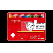 MATITA COLORATA ACQUERELLABILE SWISSCOLOR SCAT.MET.30 COL.