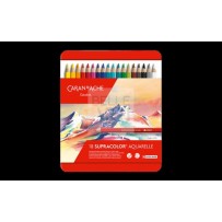 MATITA SUPRACOLOR ACQUARELLABILE SCATOLA IN METALLO DA 18 COL.