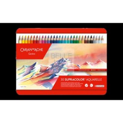 MATITA SUPRACOLOR ACQUARELLABILE SCATOLA IN METALLO DA 30 COL.