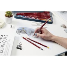 MATITA A PASTELLO SECCO SERIE " PASTEL " DERWENT P160 CRIMSON