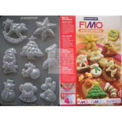 FIMO STAMPO MERRY CHRISTMAS
