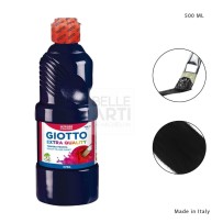 COLORI A TEMPERA GIOTTO DA 500ML NERO