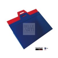 CARTELLA PORTA DISEGNO CON MANICO IN CARTONE PRESPAN F.TO 35X50