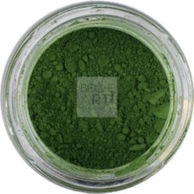 PIGMENTO IN POLVERE PER ARTISTI OSSIDO CROMO VERDE T #7014-O BARATTOLO DA 100 ml.