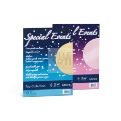 CARTA PERLATA A4 " SPECIAL EVENTS " FAVINI  250 GR ROSSO