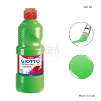 COLORI A TEMPERA GIOTTO DA 500ML VERDE CINABRIO