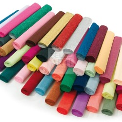 ROTOLO CARTA CRESPA LEGGERA 40 GR. GLICINE