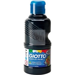 COLORI A TEMPERA GIOTTO DA 250ML NERO 24