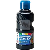 COLORI A TEMPERA GIOTTO DA 250ML NERO 24
