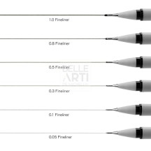 PENNARELLO FINELINER W&N GRIGIO FREDDO PUNTA 0.3