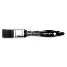 PENNELLESSA PUNTA CURVA S.1528 IN CAUCCIÙ NERO RIGIDO N. 25