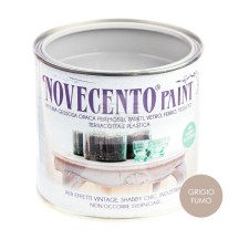 SMALTO " NOVECENTO PAINT " SMALTO GESSOSO 0.50 LT. GRIGIO FUMO