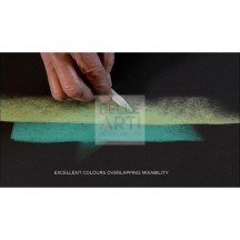 CARTA IN FOGLIO CANSON VELVET FORMATO 50X65 CM 430 GR. - 612 GRIGIO CHIARO