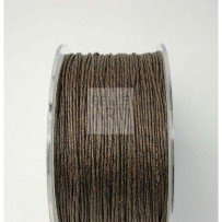 FILO DI COTONE CERATO 1 MM MARRONE
