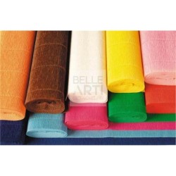 ROTOLO CARTA CRESPA PESANTE 180 GR. 50X250 CM ROSSO