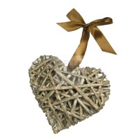 CUORE DI VITICCIO DIAM. 8 CM. NATURALE