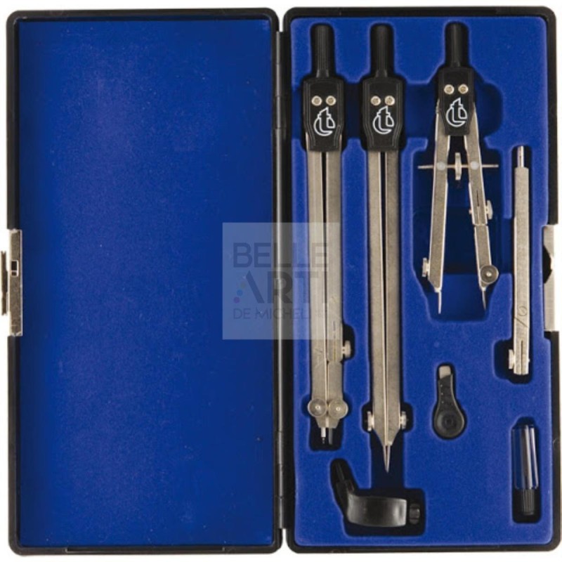 COMPASSO SEMPLICE CON PORTA PENNINO TECNOCOMPASS 3COMPONENTI TECNICO